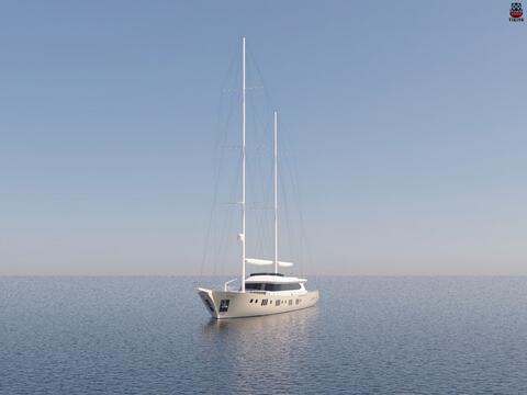 Luxury Sailing Yacht 47 mt BILD 1